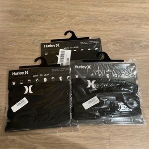 3 Items Men's Hurley Neck Gaiter